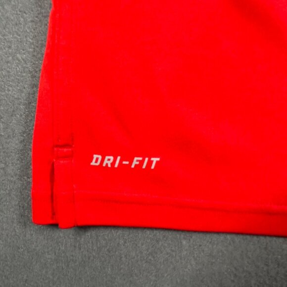 Nike Polo Shirt Mens Large Red New England Patriots NFL On Field Apparel - Picture 2 of 15